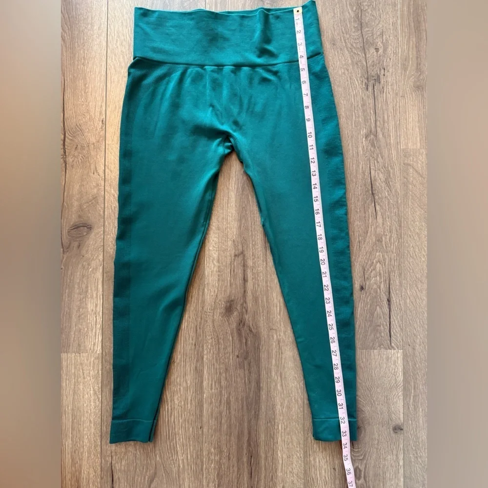 SET Active Leggings Dark Green Size XL - Picture 3 of 9